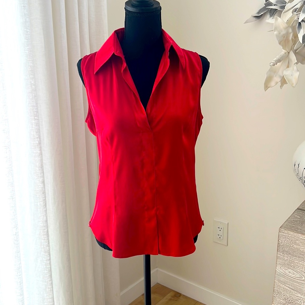 Armani collection satin top